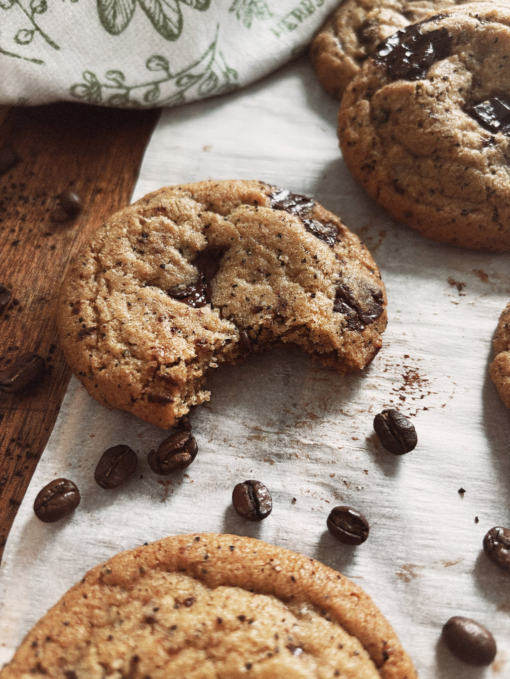 Espresso Chocolate Brown Butter cookies