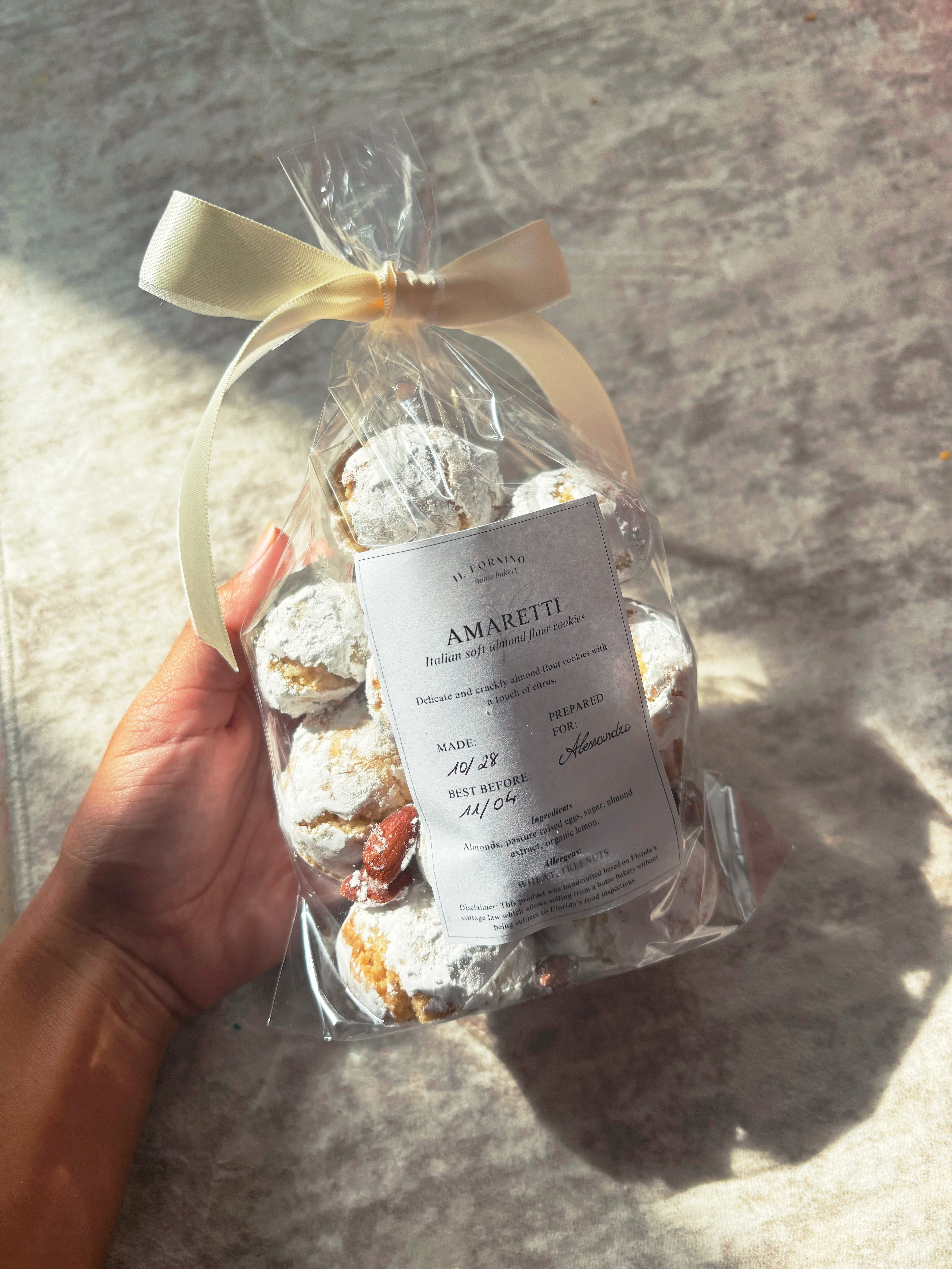 Amarena Cherry Amaretti